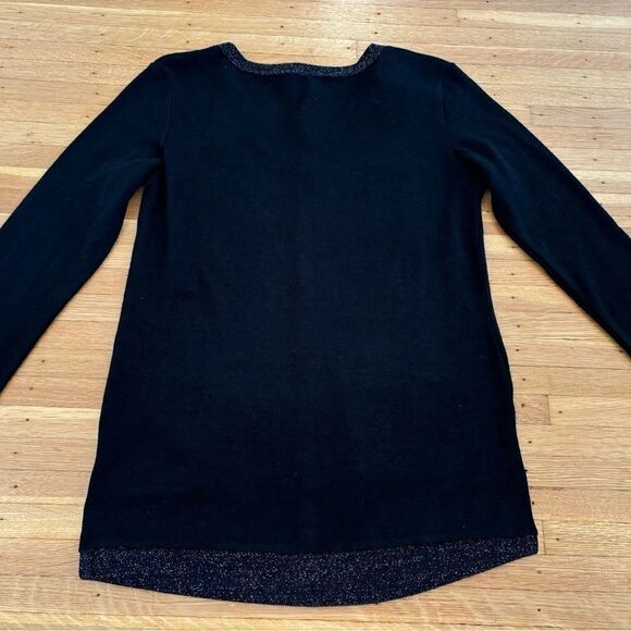 Miss Me black embroidered sequin cardigan sweater NWT - Picture 5 of 6